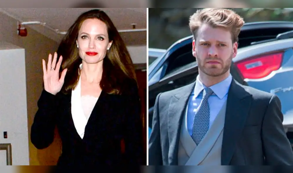 Angelina Jolie tendría romance con el sobrino de Lady Di 20 años menor