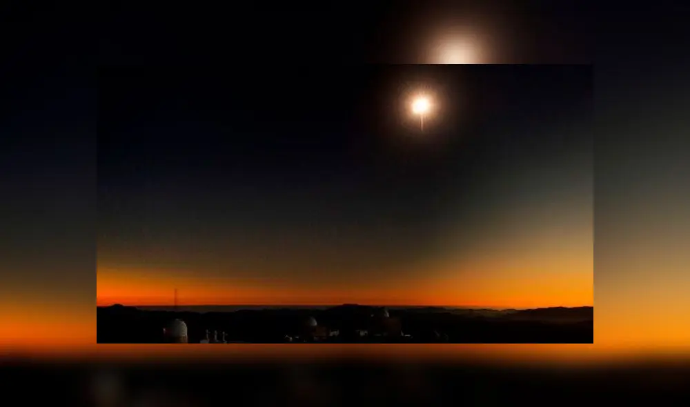 Eclipse solar 2019 desde Chile. Foto: AFP. Eclipse solar 2019 desde Chile. Foto: AFP.