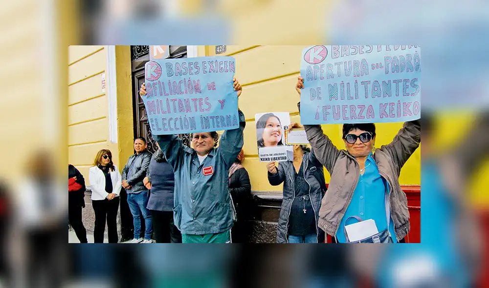 Fuerza Popular se allana y decide participar en elección de enero Fuerza Popular se allana y decide participar en elección de enero