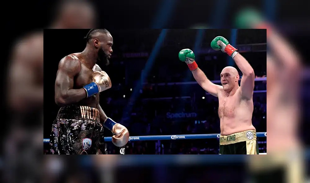 Fury tiene 30 combates como boxeador, ganó 29 y solo su pelea ante Deontay Wilder terminó en empate. Créditos: AFP