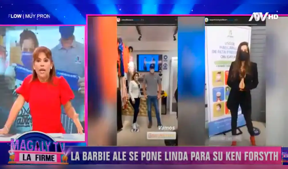 Magaly Medina pide a Alejandra Baigorria que tenga dignidad luego que George Forsyth olvidara su nombre