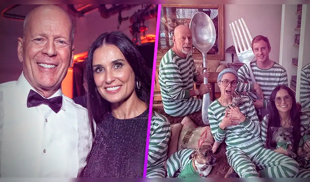 Demi Moore y Bruce Willis hija de los actores, Scout, explica por qué sus padres pasan la cuarentena juntos