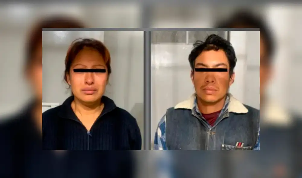 Giovana y Mario fueron capturados el último miércoles 19 de febrero. Foto: Noticiero Televisa.