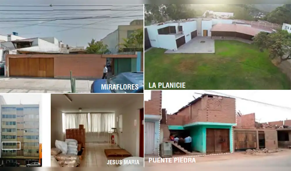 Subastarán 19 inmuebles incautados: casas, terrenos y locales comerciales