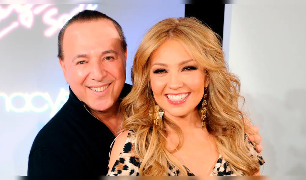 Thalía y Tommy Mottola asombran en las redes con mensajes subliminales