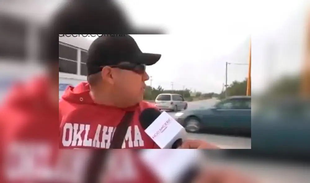 YouTube: predice un accidente de tránsito en plena entrevista y pasa algo insólito