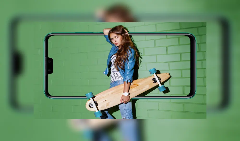 El Huawei Y8s tiene una pantalla de 6,5 pulgadas.