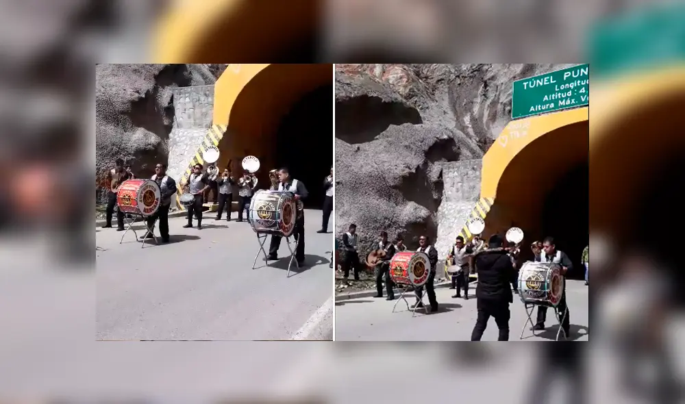 Facebook viral: Orquesta peruana detiene tránsito para tocar huayno y turistas ‘zapatean’ [VIDEO]