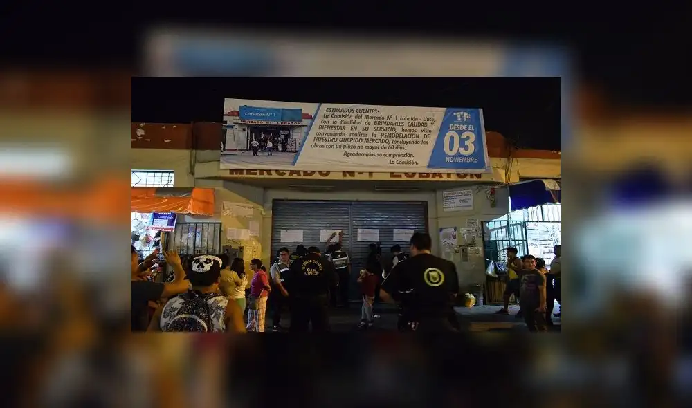 Lince: Clausuran mercado Lobatón por irregularidades Lince: Clausuran mercado Lobatón por irregularidades