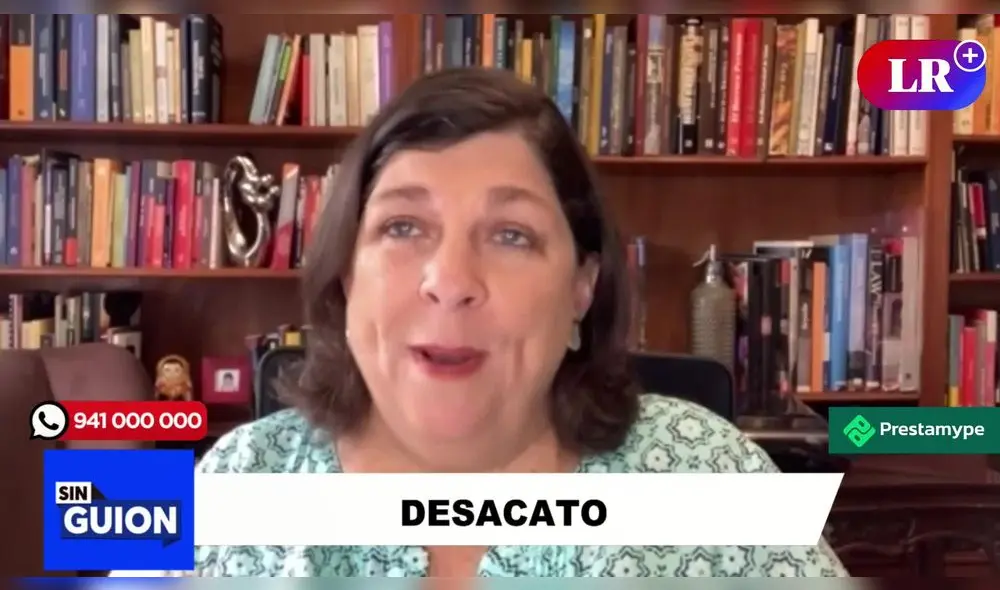 Rosa María Palacios en Sin Guion. Foto: LR+