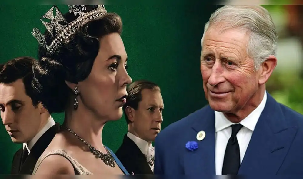 The Crown se volvió popular por la noticia relacionada al príncipe de la casa Windsor - Fuente: composición