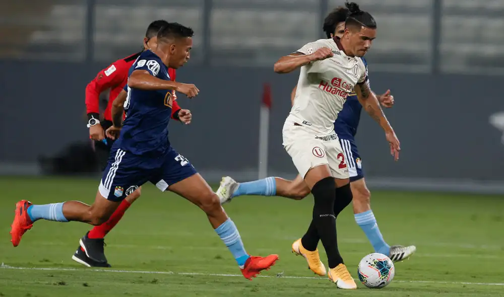 El encuentro de ida terminó a favor de los celestes por 2-1. Foto: Prensa FPF