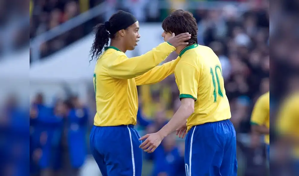 Kaká se mostró conmovido por la situación de Ronaldinho. Foto: AFP