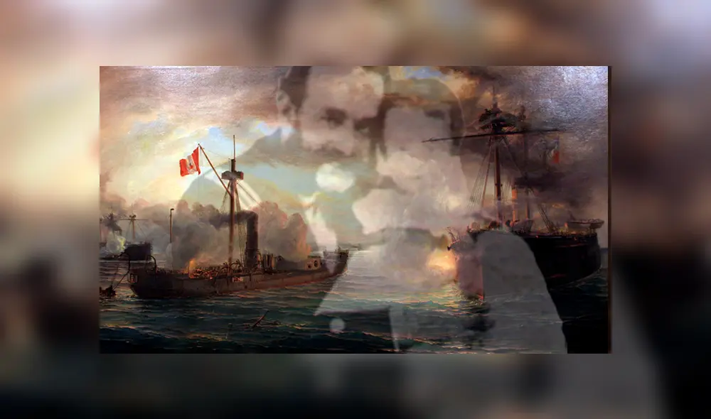 Se confirma el sensible fallecimiento de Miguel Grau y la captura del BAP Huáscar a manos del ejército chileno