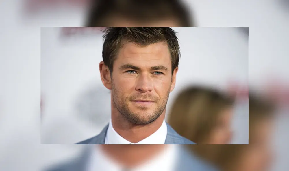 Chris Hemsworth es otro de los Vengadores que también decidieron ser veganos. (Foto: El Heraldo)