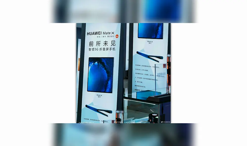 El Huawei Mate X llegaría muy pronto a las tiendas.
