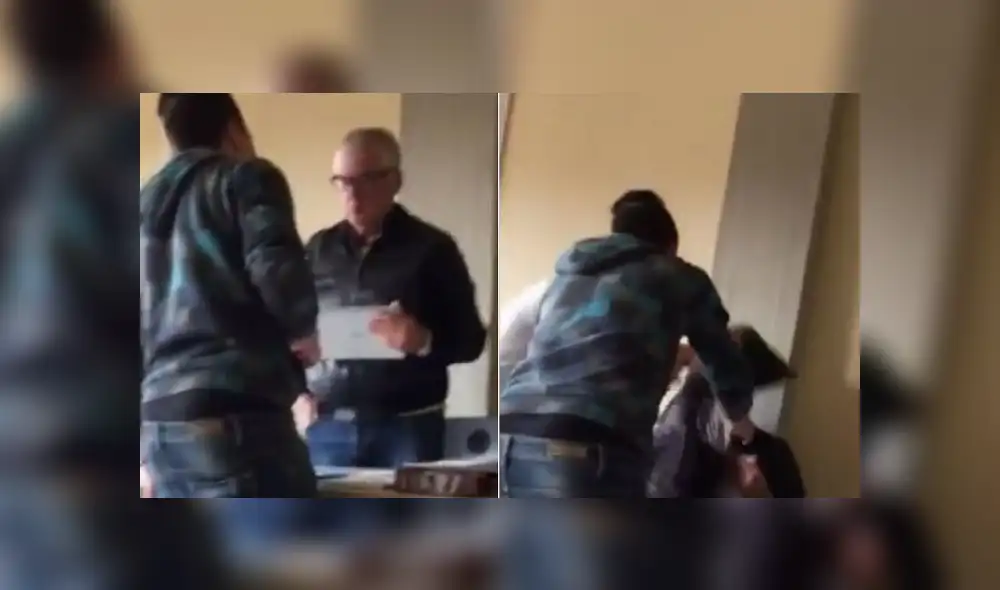 YouTube: indignación por estudiantes que agreden a profesor en escuela de Italia [VIDEO]