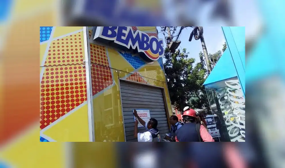 Municipalidad de Jesús María clausuró local de comida rápida Bembos 