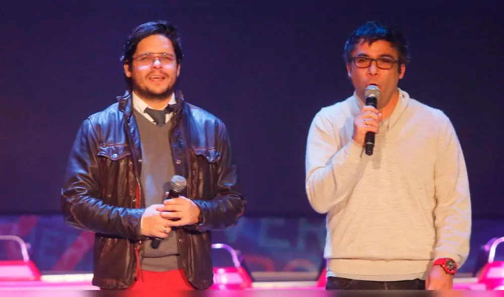 Renzo Schuller y Gian Piero Díaz Renzo Schuller y Gian Piero Díaz