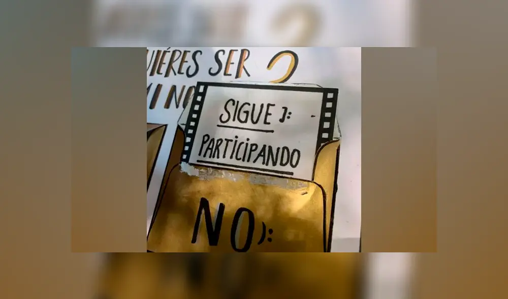 Desliza a la izquierda para ver más detalles sobre la romántica propuesta. (Foto: captura) Desliza a la izquierda para ver más detalles sobre la romántica propuesta. (Foto: captura)