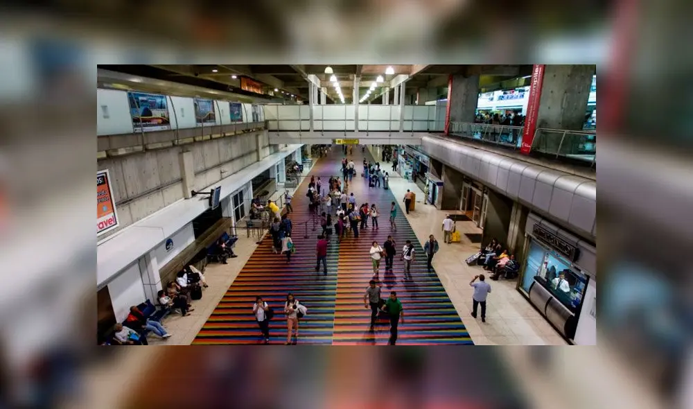 Aeropuerto Maiquetía de Caracas, Venezuela. Foto: difusión.
