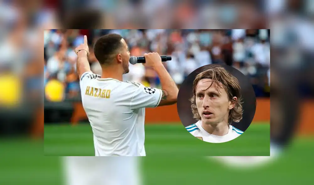 Real Madrid: Hazard le pide la '10' a Modric y esta fue su respuesta
