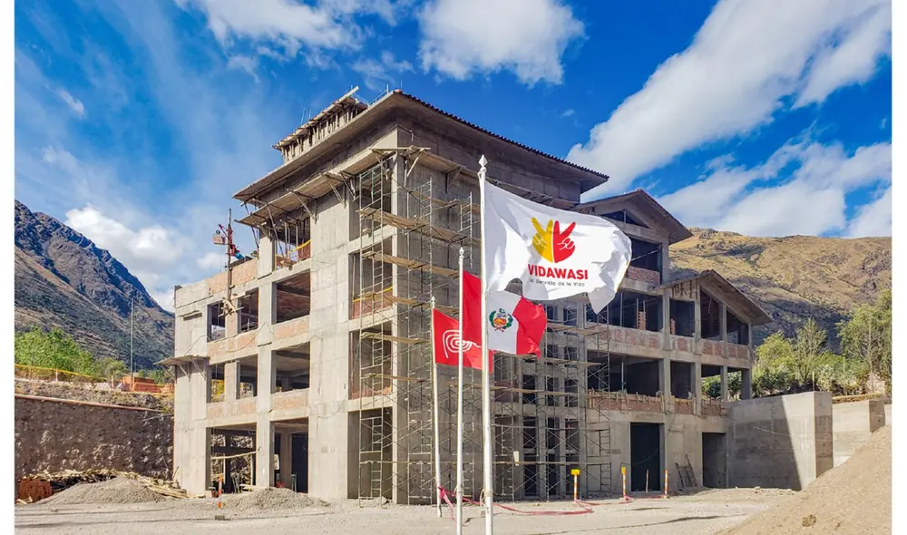 Campaña es para recolectar fondos y seguir construyendo hospital para niños. Foto: VidaWasi (Facebook)) Campaña es para recolectar fondos y seguir construyendo hospital para niños. Foto: VidaWasi (Facebook))