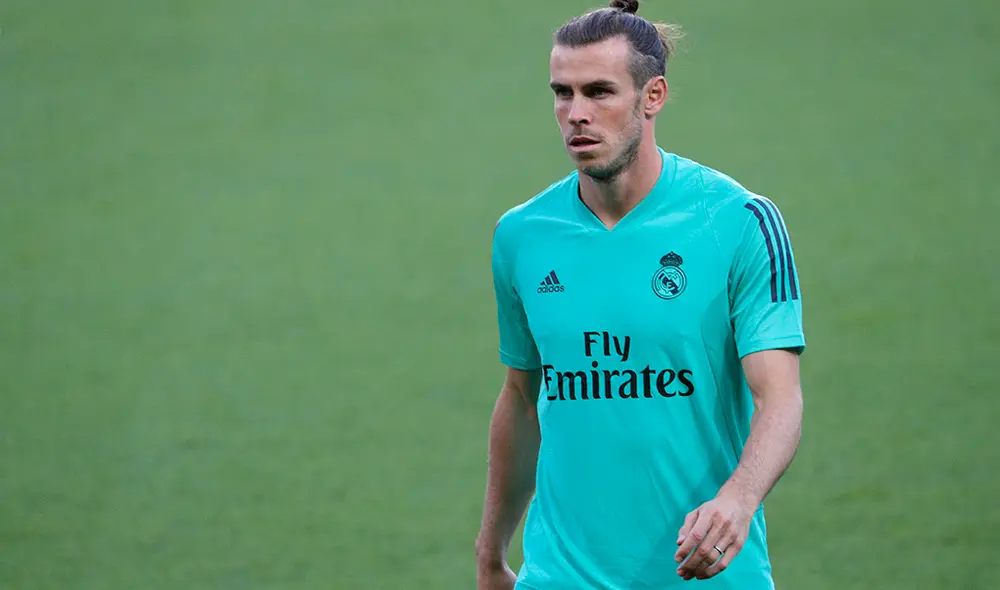 El futbolista galés tuvo un discutible gesto previo al partido frente al París Saint Germain por la fecha 1 de la UEFA Champions League.