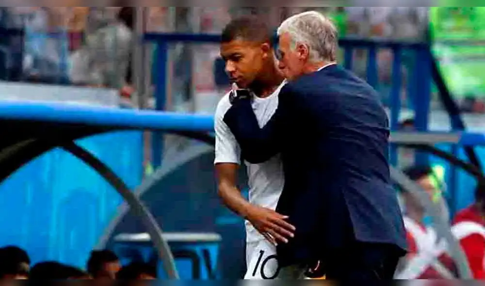 Deschamps y la severa llamada de atención a Mbappé en el partido con Uruguay Deschamps y la severa llamada de atención a Mbappé en el partido con Uruguay