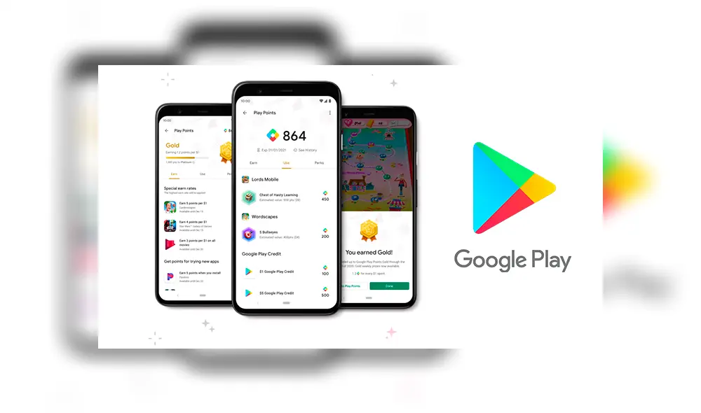 El nuevo programa de recompensas Google Play Points.