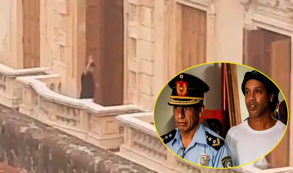 En redes sociales publicaron el primer video de Ronaldinho en el hotel donde afronta su arresto domiciliario. | Foto: Nathalia Aguilar (EFE)