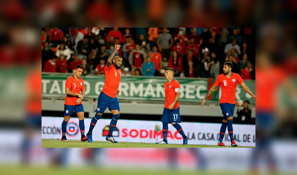 Chile goleó 4-1 Honduras en Temuco por amistoso FIFA 2018 [RESUMEN]