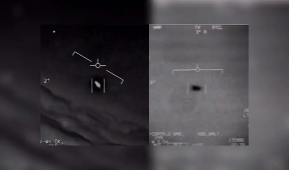 El Pentágono liberó los videos que revelan la presencia de ovnis. El Pentágono liberó los videos que revelan la presencia de ovnis.