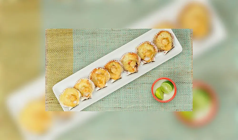 Tragos y Piqueos: conchitas a la parmesana  [PREPARACIÓN y VIDEO]