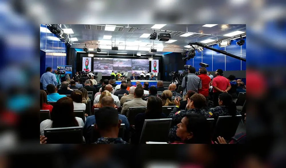 "Tenemos un plan para enfrentar este ataque", afirmó Maduro. Foto: Prensa de Miraflores (EFE)