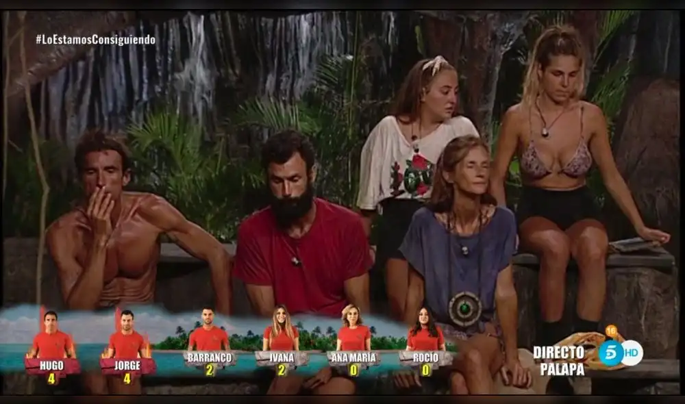 El tenso momento en el que estaban esperando las nominaciones. (Foto: Telecinco) El tenso momento en el que estaban esperando las nominaciones. (Foto: Telecinco)