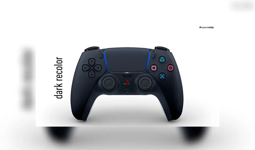 Sigue deslizando para ver más colores del mando de PS5.