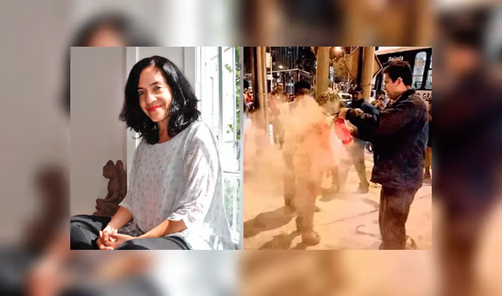 Wendy Ramos alerta a mujeres con mensajes tras caso de mujer quemada en bus Wendy Ramos alerta a mujeres con mensajes tras caso de mujer quemada en bus