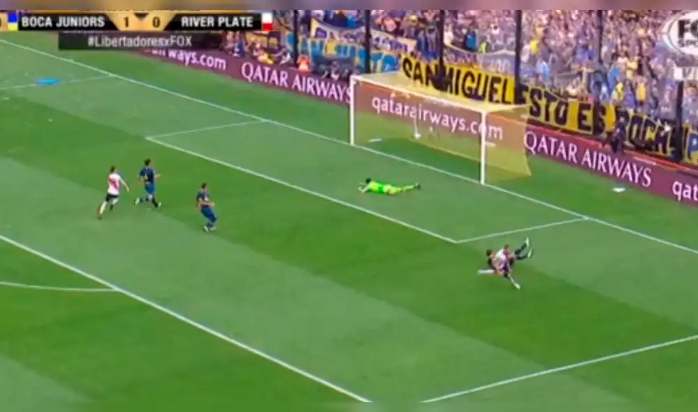 Boca vs River: Lucas Pratto silenció a La Bombonera con el 1-1 [VIDEO]