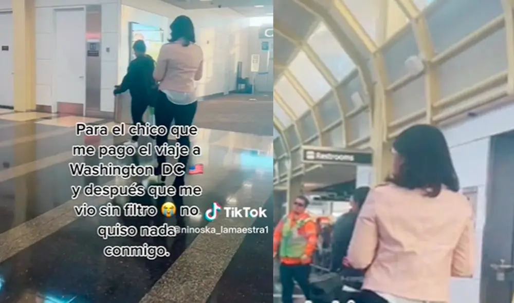 La usuaria compartió el video de su experiencia. Foto: captura de pantalla/@ninoska_lamaestra1/TikTok