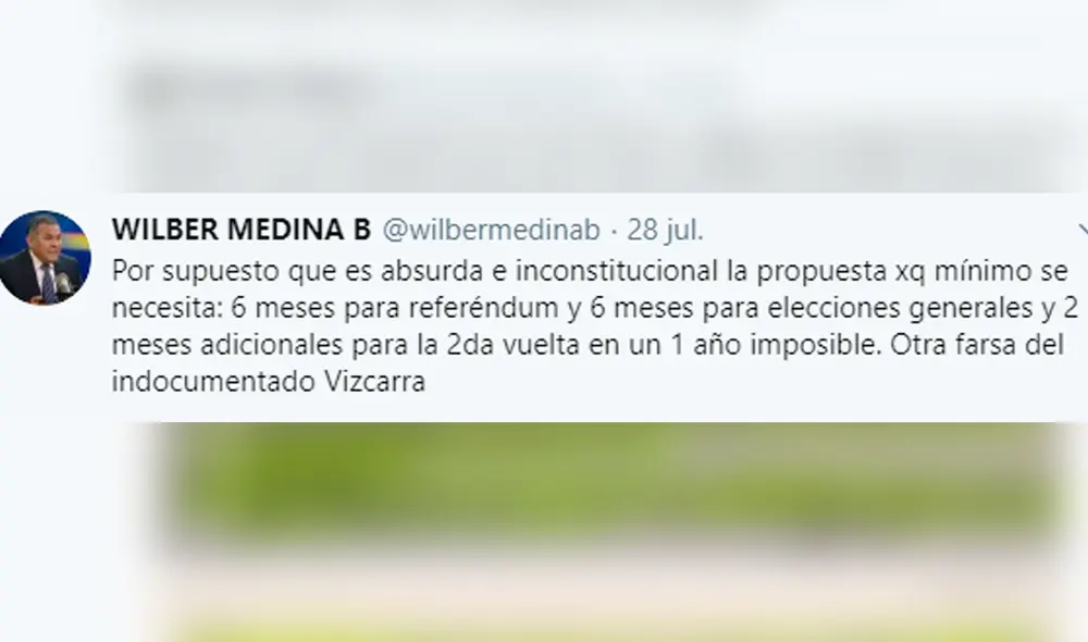Capturas de tweets de Wilber Medina. Capturas de tweets de Wilber Medina.