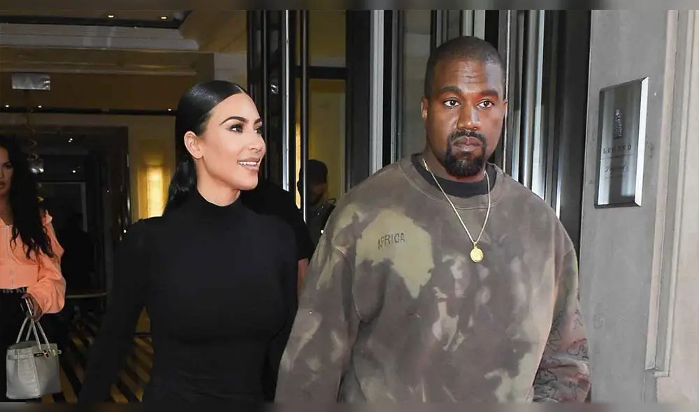Kanye West y Kim Kardashian