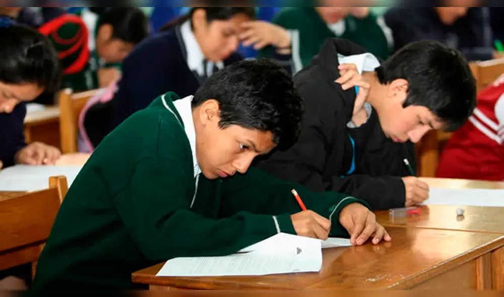 Junín: desde mañana más de 24 mil escolares de secundaria serán evaluados por el Minedu