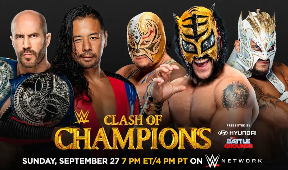 Cesaro y Nakamura vs. Lucha House Party por los Campeonatos en Parejas de SmackDown