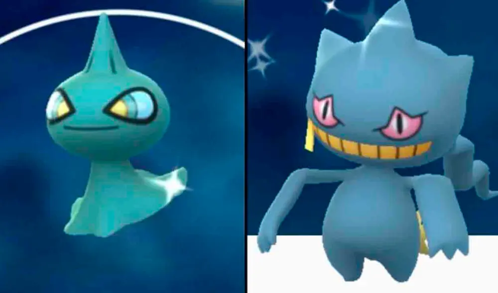 Shuppet aparecerá en la Hora del Pokémon destacado. Fotos: Niantic.