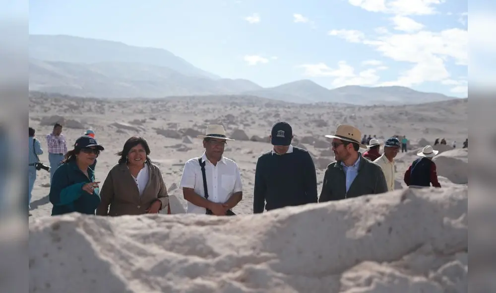 Misión de la Unesco visita Toro Muerto