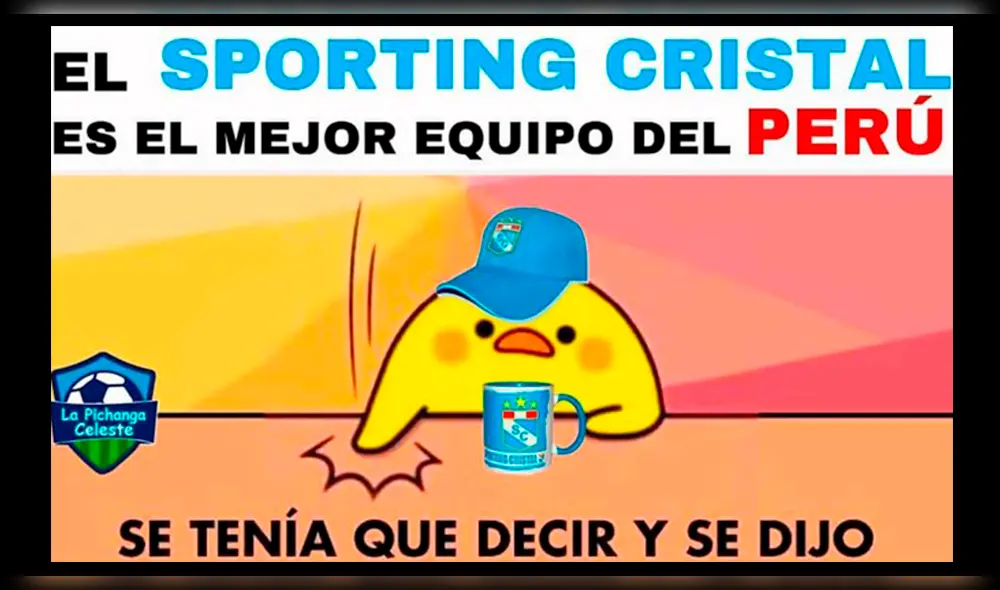 Divertidos memes luego de la clasificación de Sporting Cristal a la Sudamericana [FOTOS]