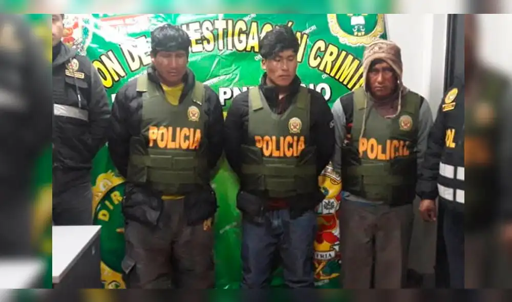 Cárcel para tres hermanos acusados de asesinar a cuchillazos a taxista en Puno.