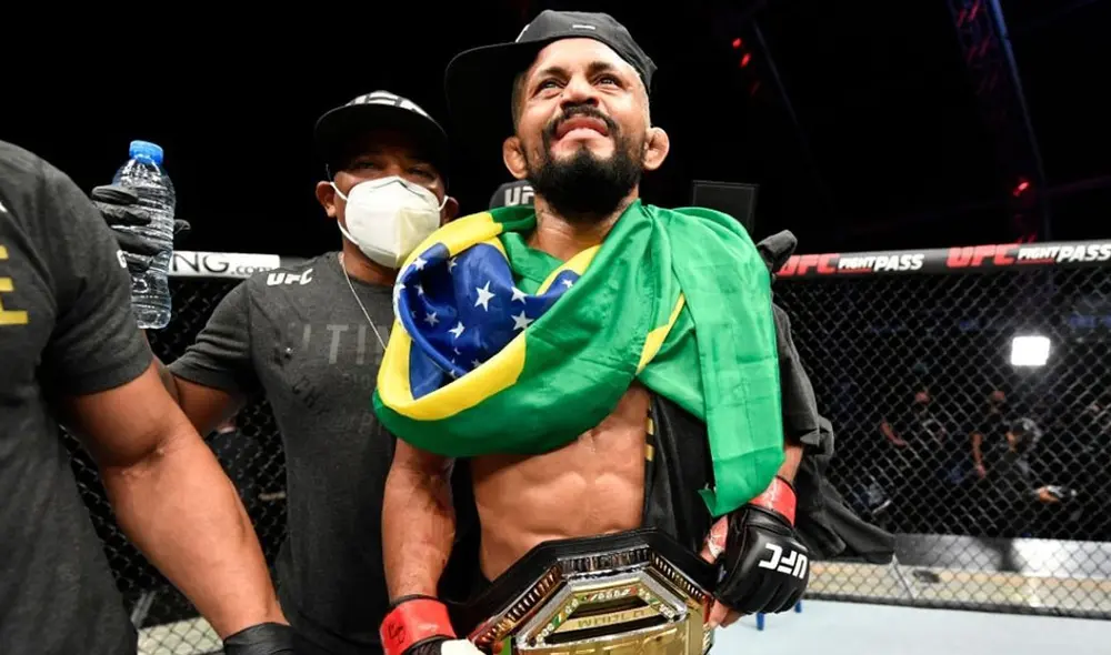 Figueiredo salió a buscar el triunfo desde el inicio de la pelea. Foto: UFC.