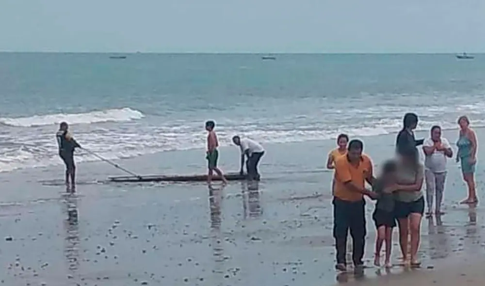 Sereno salva a niño de morir ahogado Sereno salva a niño de morir ahogado